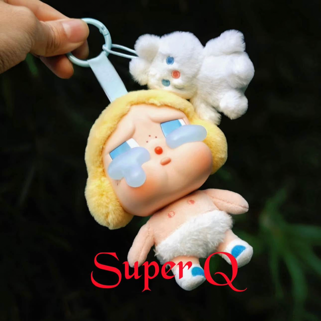 CRYBABY Crying Again Series SECRET Baby Blonde Plush Pendant