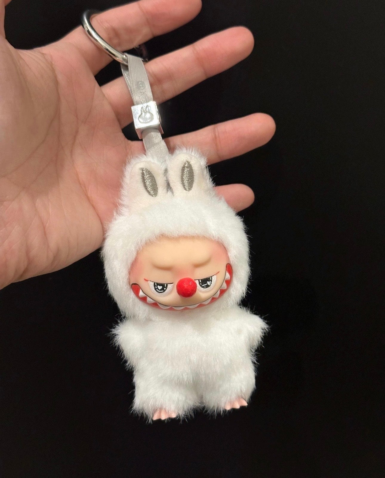 The Monster Custom Labubu Little Joker Plush Keychain