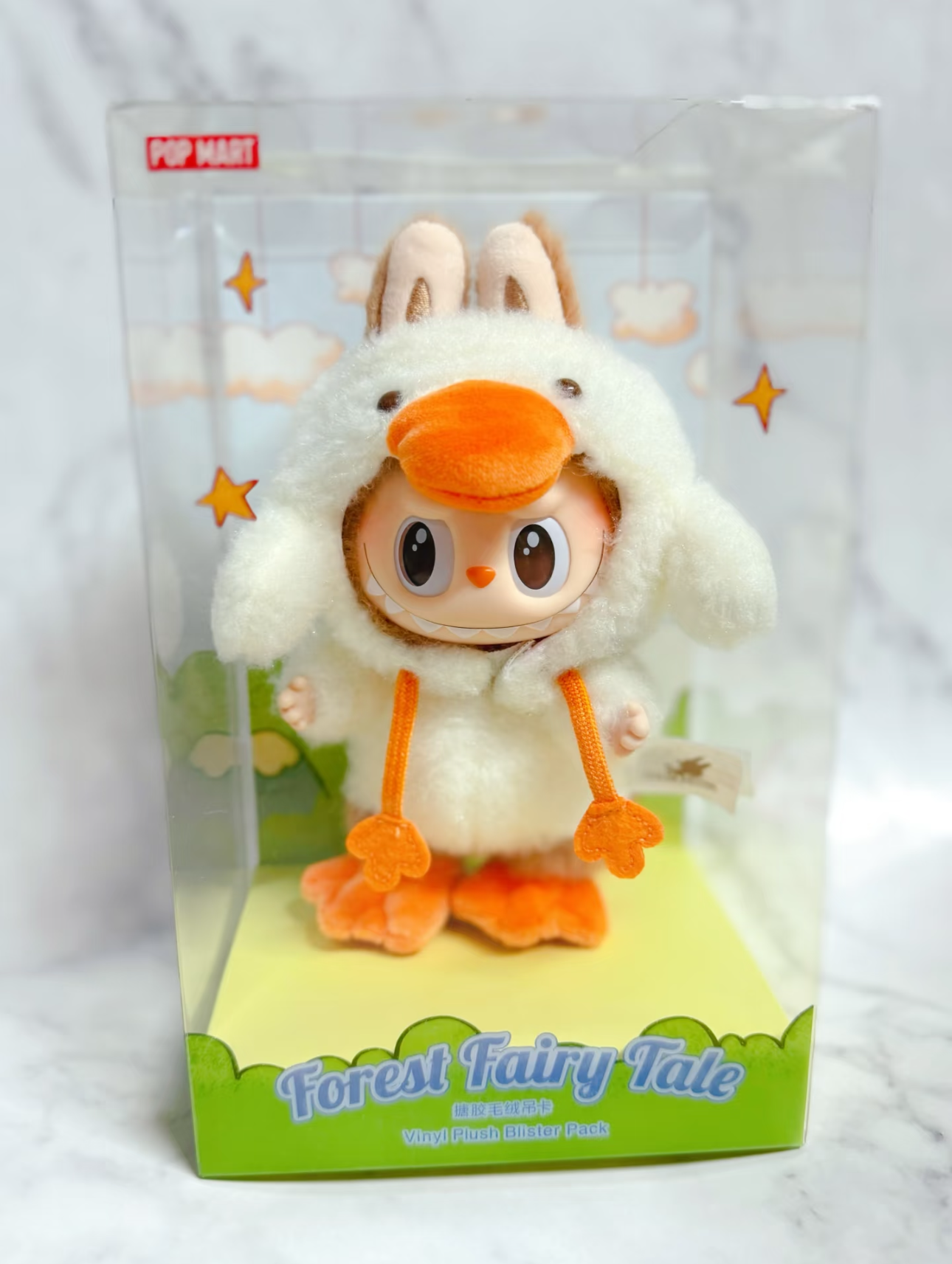 THE MONSTERS LABUBU Forest Fairy Tale Series Duck Vinyl Plush Pendant
