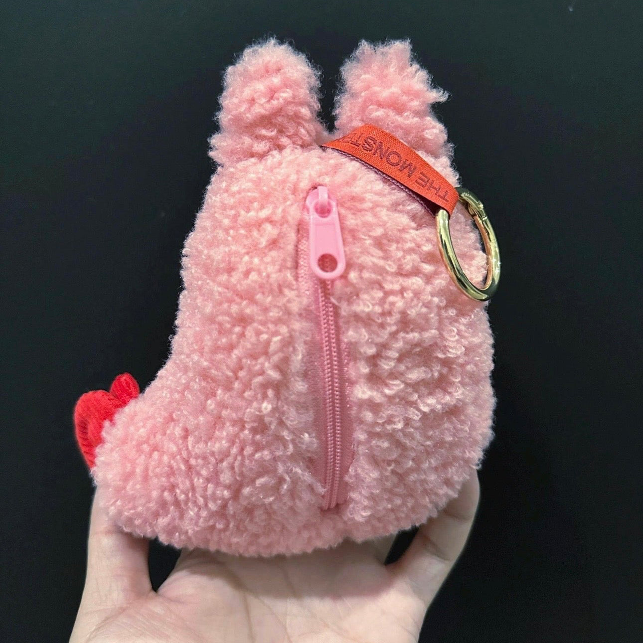 THE MONSTERS Wacky Mart Series-Custom Pink Shrimp Earphone Case