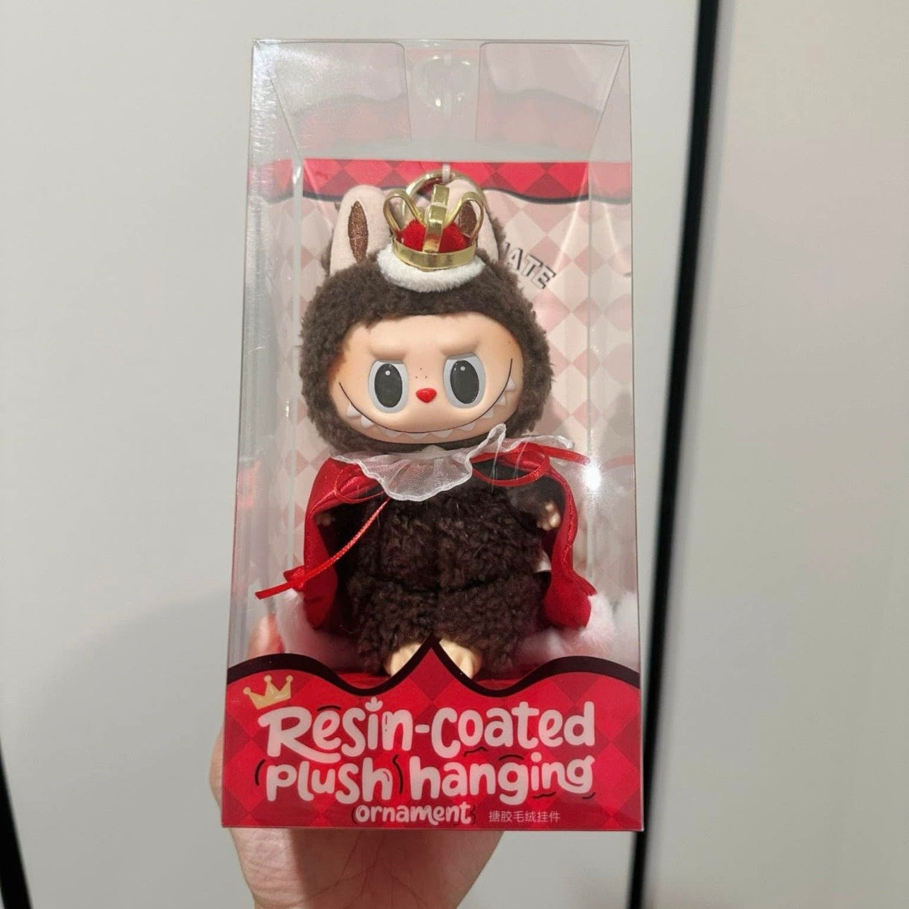 The Monster Let’s Checkmate Series Custom Labubu Little King Plush