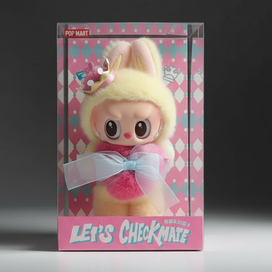The Monsters Labubu Let's Checkmate Plush Pendant