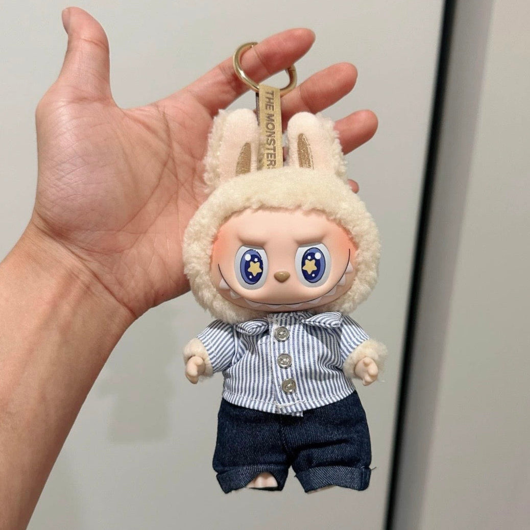 The Monsters Custom Labubu Exciting Macaron With Stars Eyes
