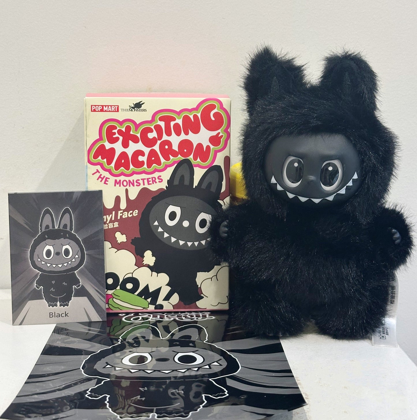 Custom Black Labubu Macaron Edition – Unique Collectible