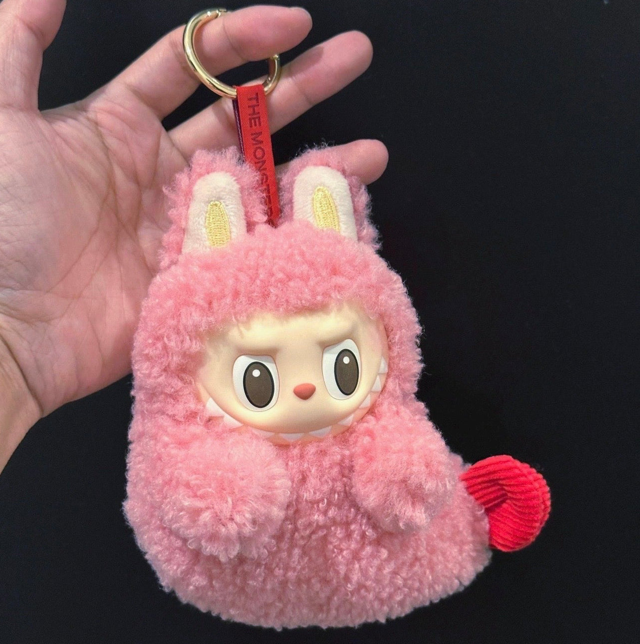 THE MONSTERS Wacky Mart Series-Custom Pink Shrimp Earphone Case