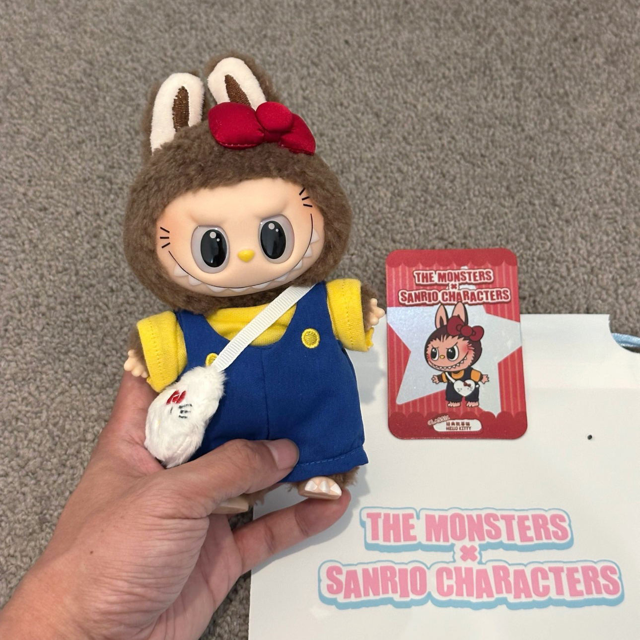 Pop Mart Labubu x Sanrio SECRET Classic Hello Kitty Plush Pendant