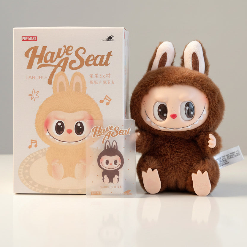 The Monsters Have a Seat Series SECRET DuoDuo Plush Pendant
