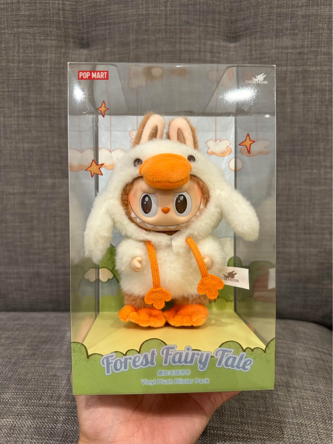 THE MONSTERS LABUBU Forest Fairy Tale Series Duck Vinyl Plush Pendant
