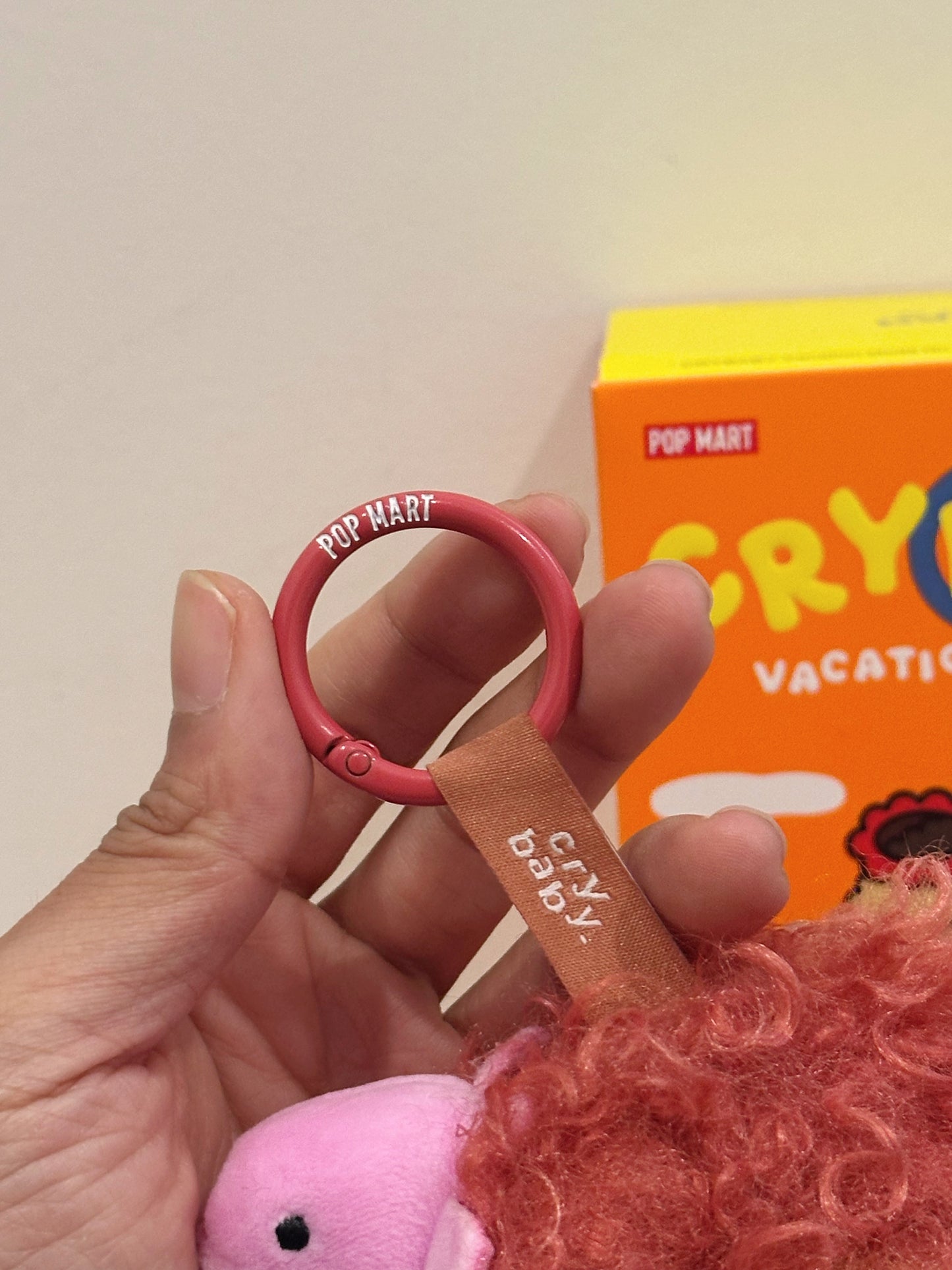 Pop Mart Crybaby Vacation Mode On Secret Merbaby Tears Plush Pendant