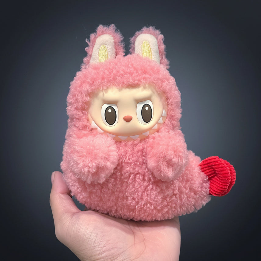 THE MONSTERS Wacky Mart Series-Custom Pink Shrimp Earphone Case