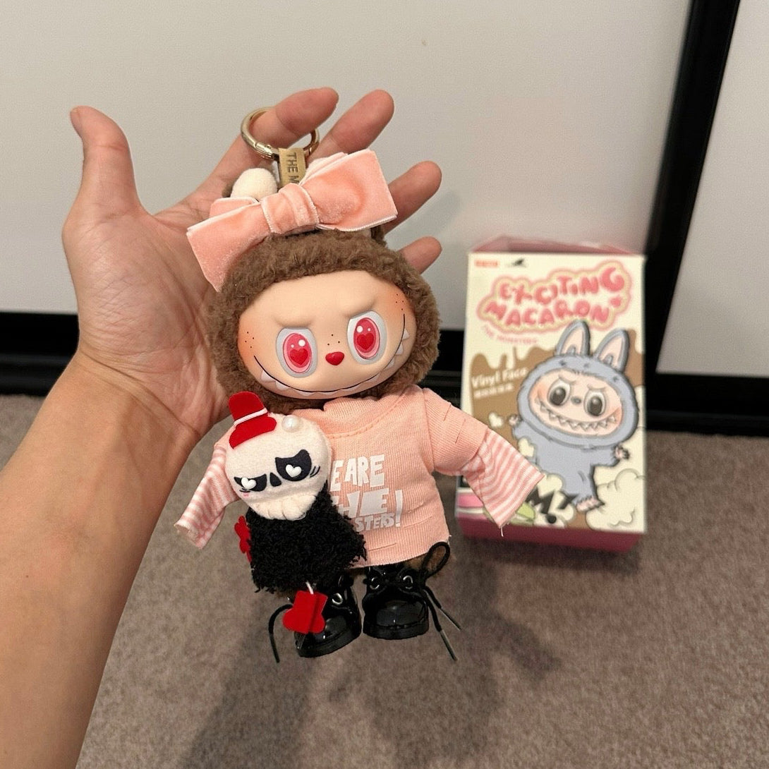 The Monsters Custom Labubu Catch Me If You Like Me Series Keychain