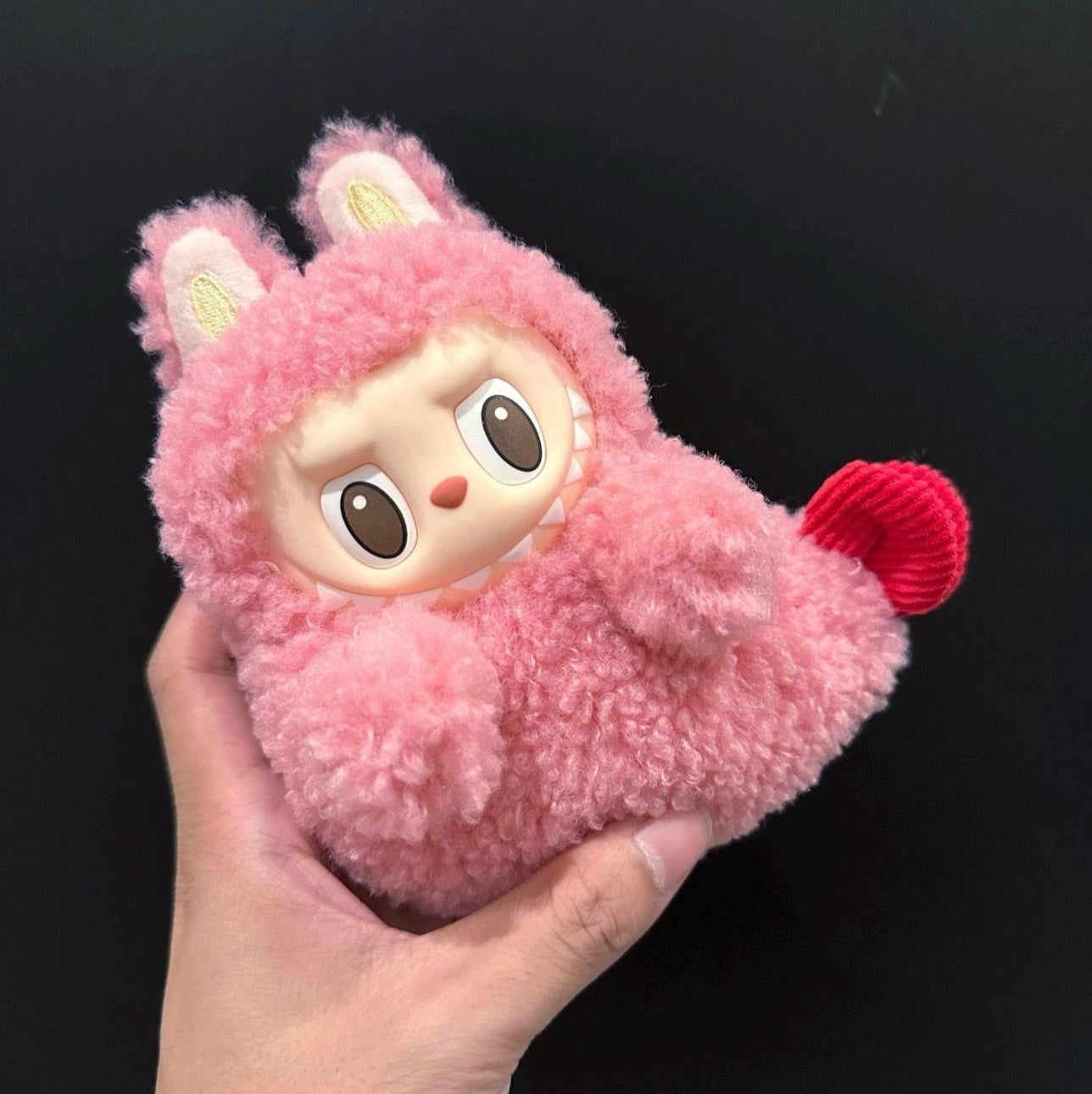 THE MONSTERS Wacky Mart Series-Custom Pink Shrimp Earphone Case