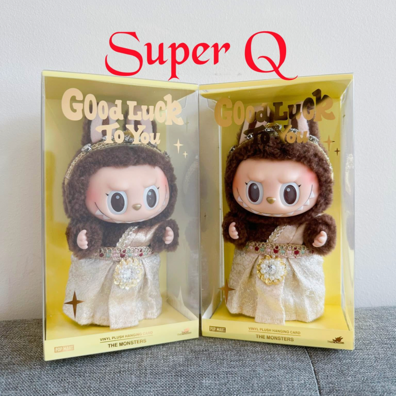 POP MART Thailand limited Labubu "Good Luck to You” Pendant