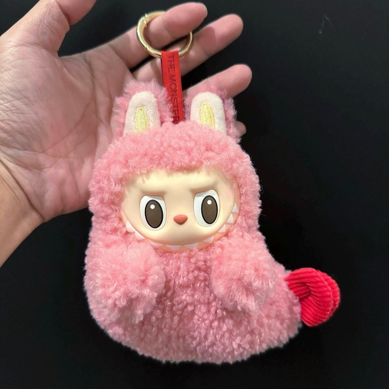 THE MONSTERS Wacky Mart Series-Custom Pink Shrimp Earphone Case