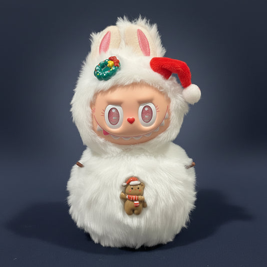 Custom The Monsters Xmas Snowball Plush Pendant