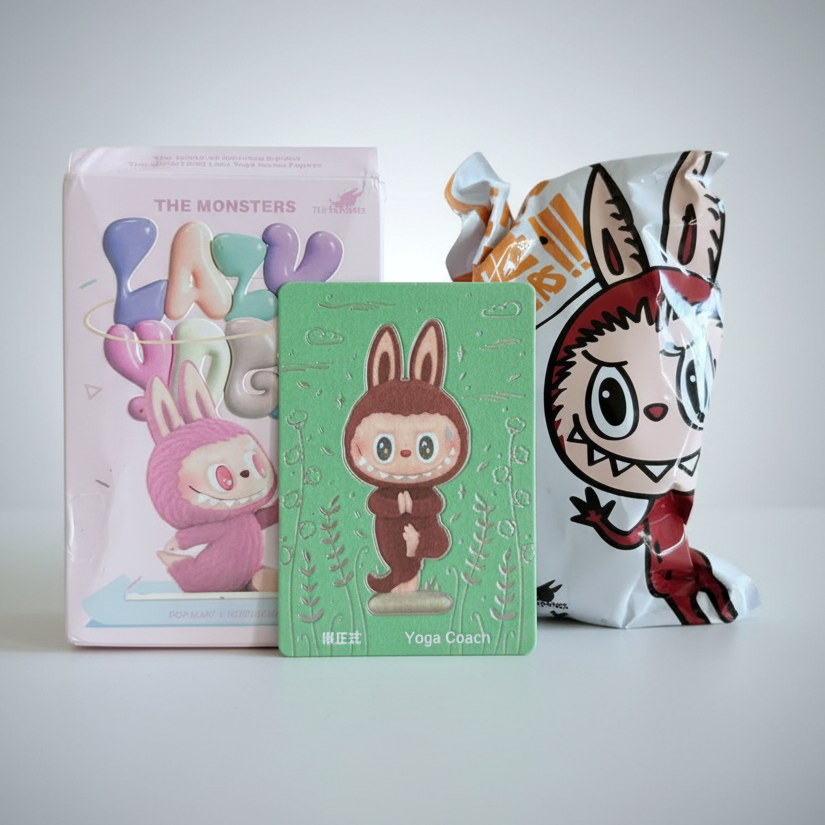 The Monsters Lazy Yoga Series SECRET Yoga Coach Figurine