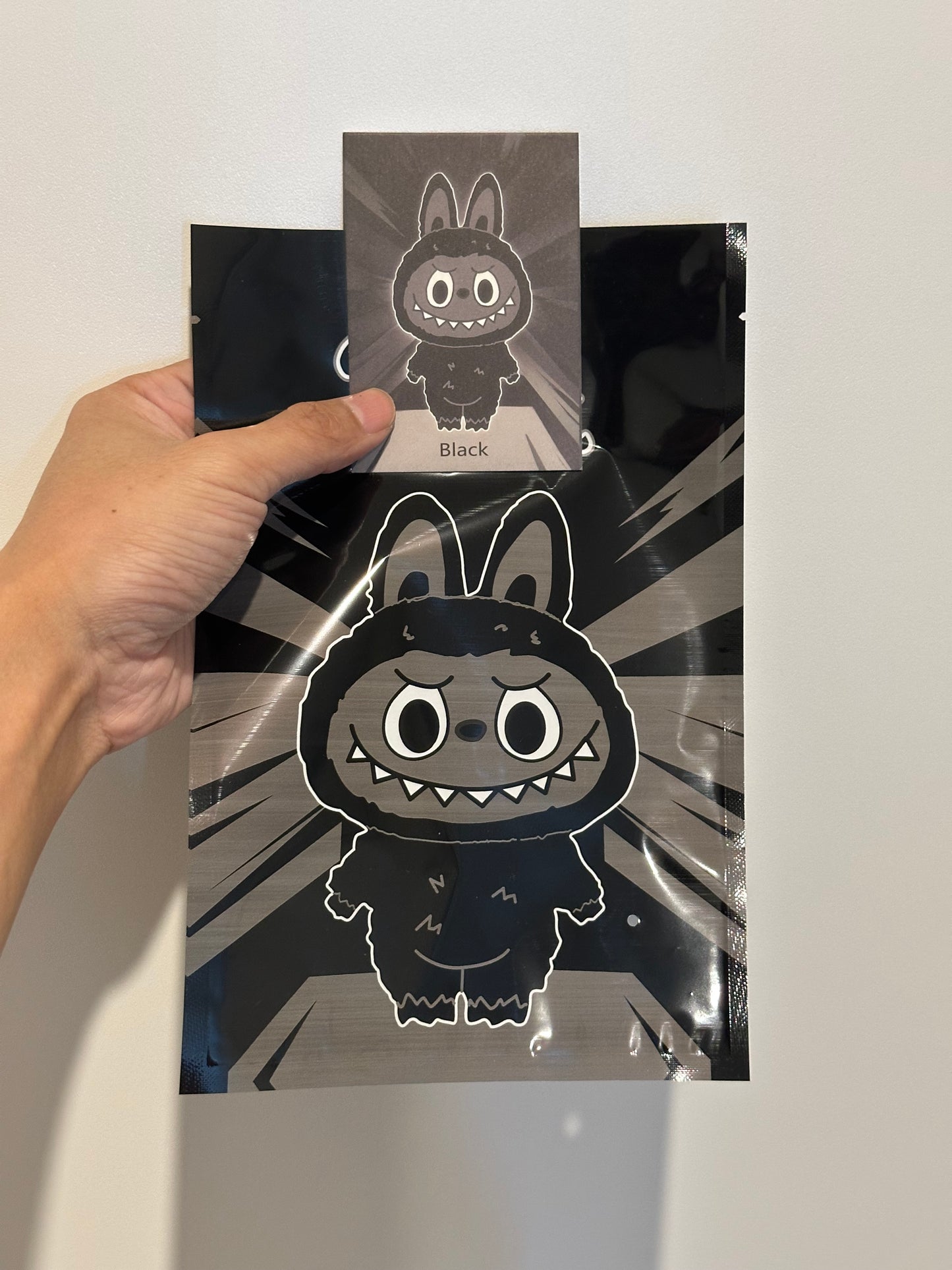 Custom Black Labubu Macaron Edition – Unique Collectible