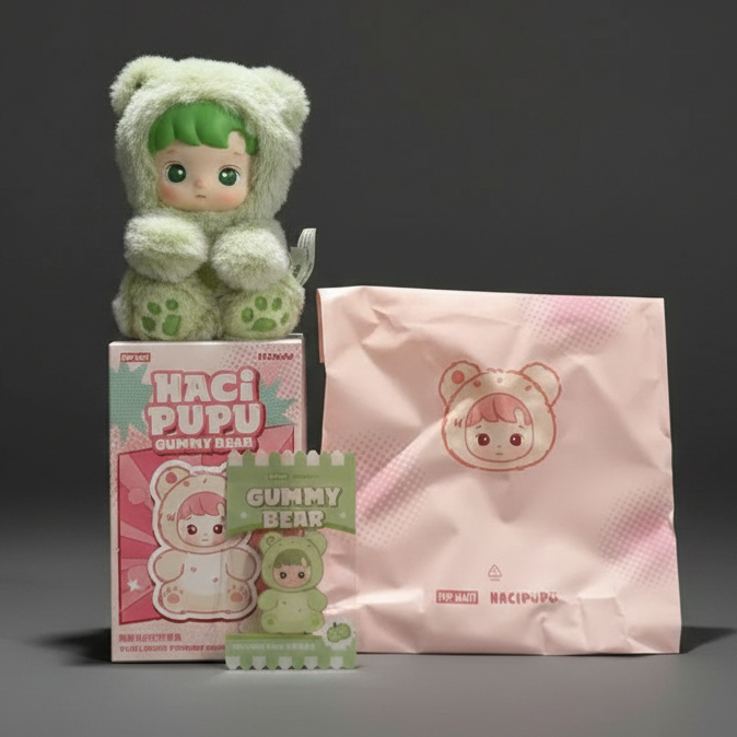 HACIPUPU Gummy Bear Series-Vinyl Plush Pendant