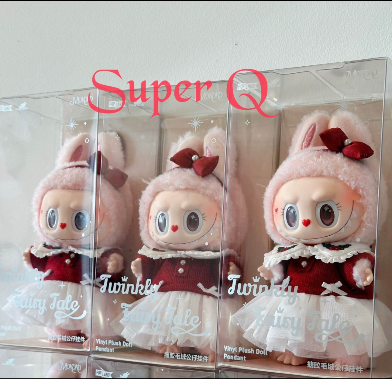 The Monsters Mokoko 3th Generation Twinky Fairy Plush Pendant