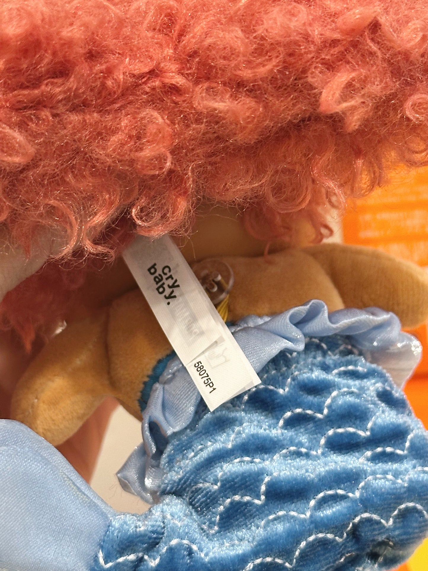 Pop Mart Crybaby Vacation Mode On Secret Merbaby Tears Plush Pendant