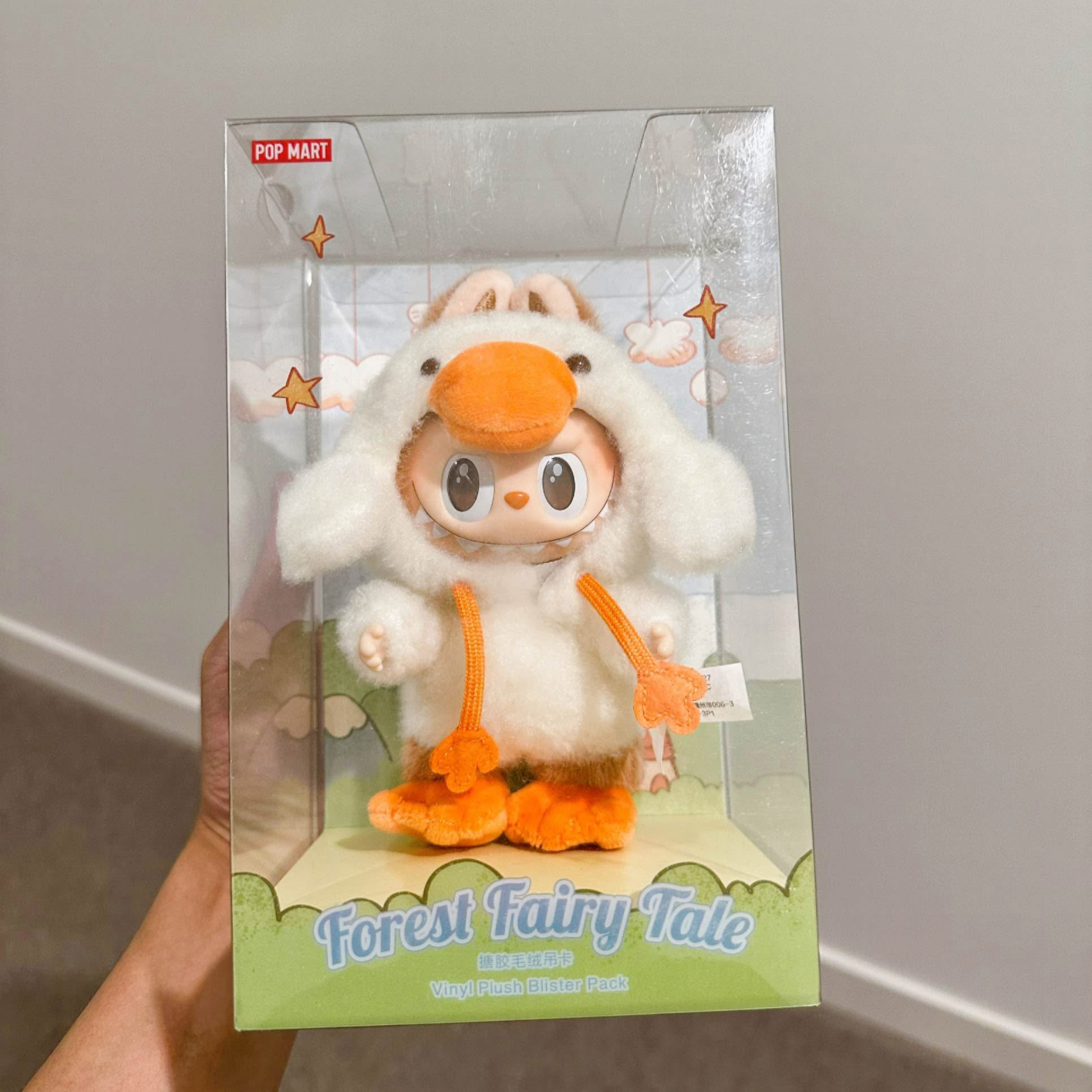 THE MONSTERS LABUBU Forest Fairy Tale Series Duck Vinyl Plush Pendant