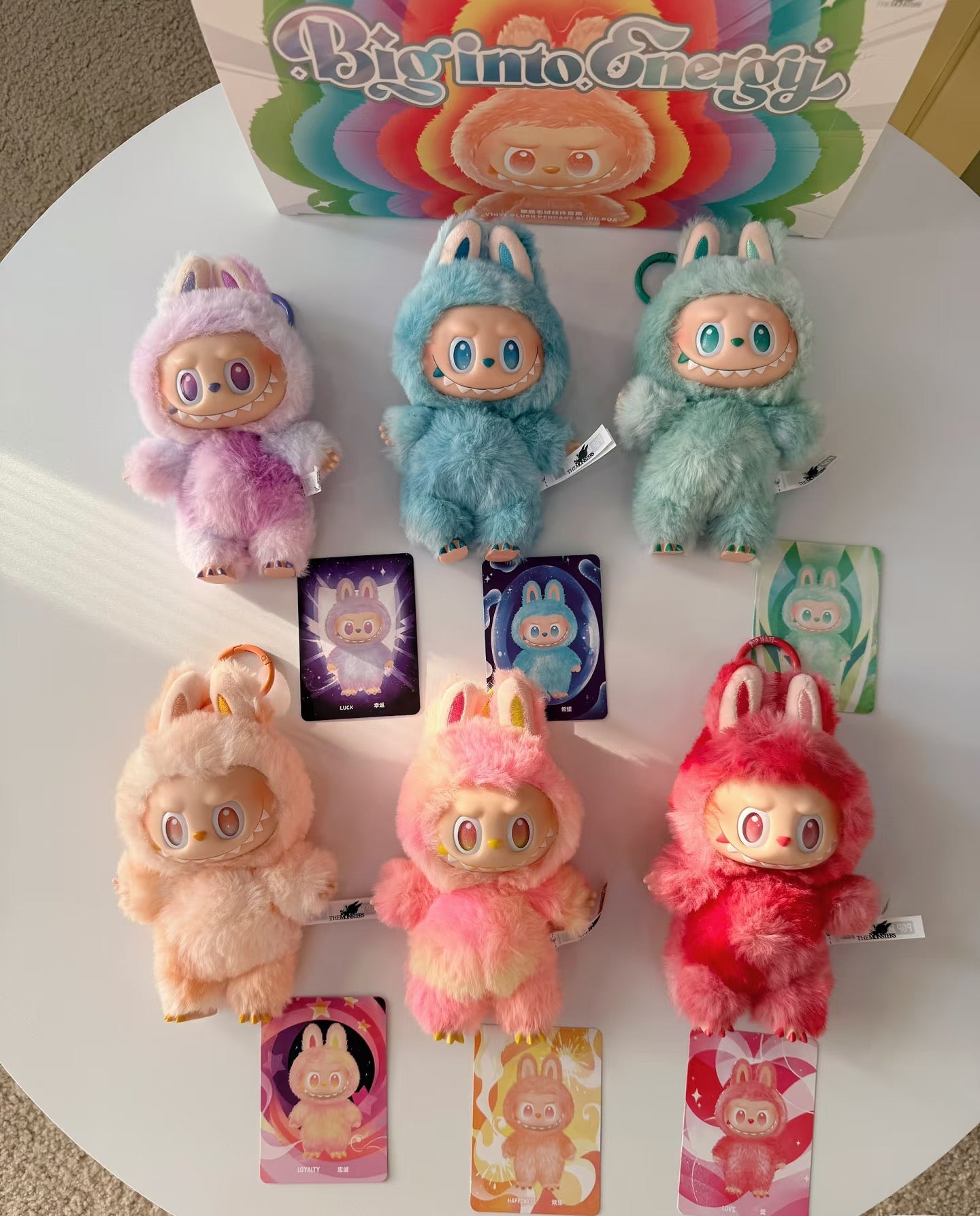 The Monsters Labubu Big into Energy Series Plush Pendant